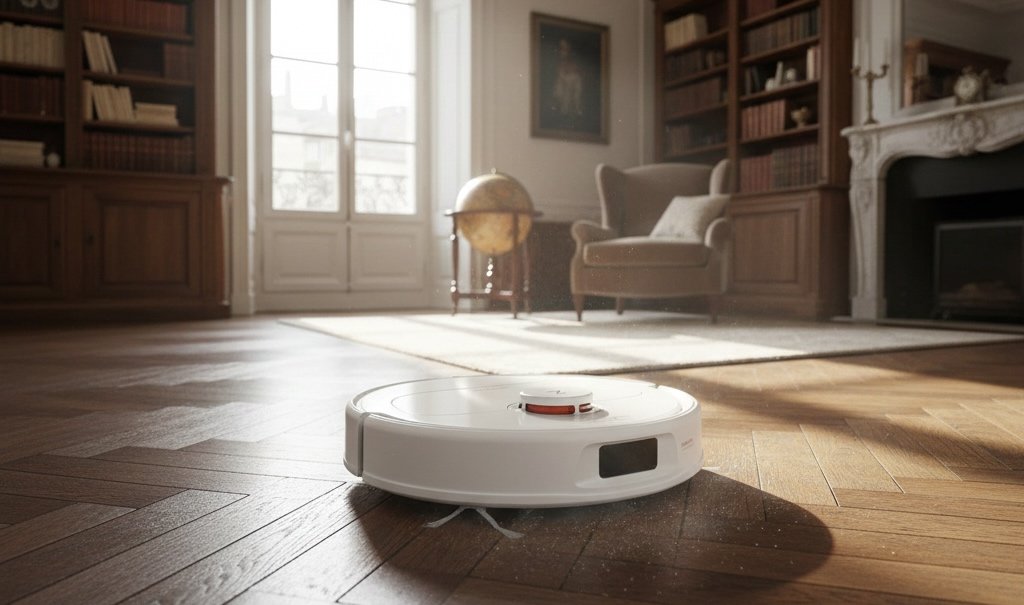 Comment fonctionne un robot aspirateur laveur?